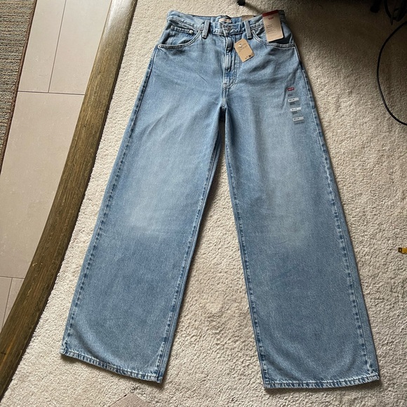 NWT Levi's Cinch Baggy High Rise Women's Jeans Size 29/31 - Picture 3 of 13